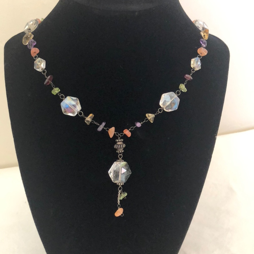 Raw Gemstone Necklace